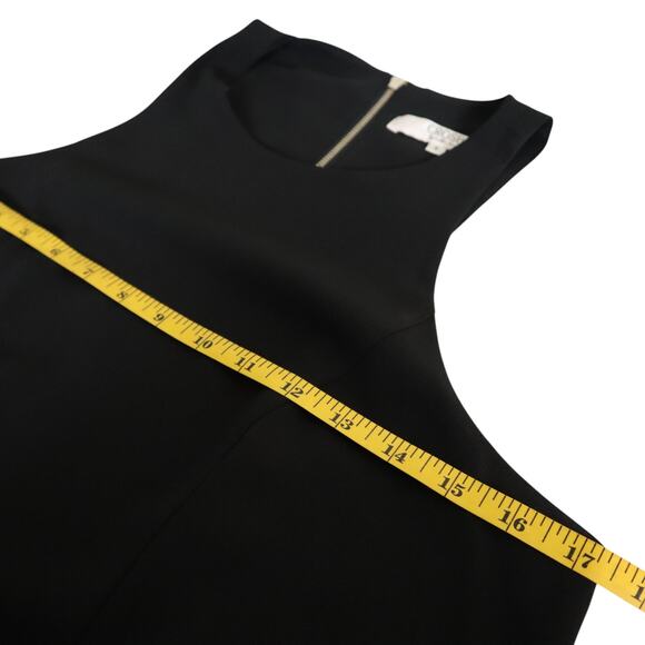 Crosby By Mollie Burch Womens Sequin Trim Tank Blouse Size Small Black Party Zip - Picture 10 of 11